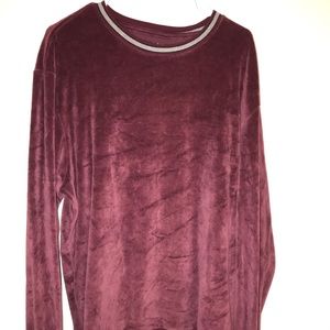 American Eagle suede long sleeve